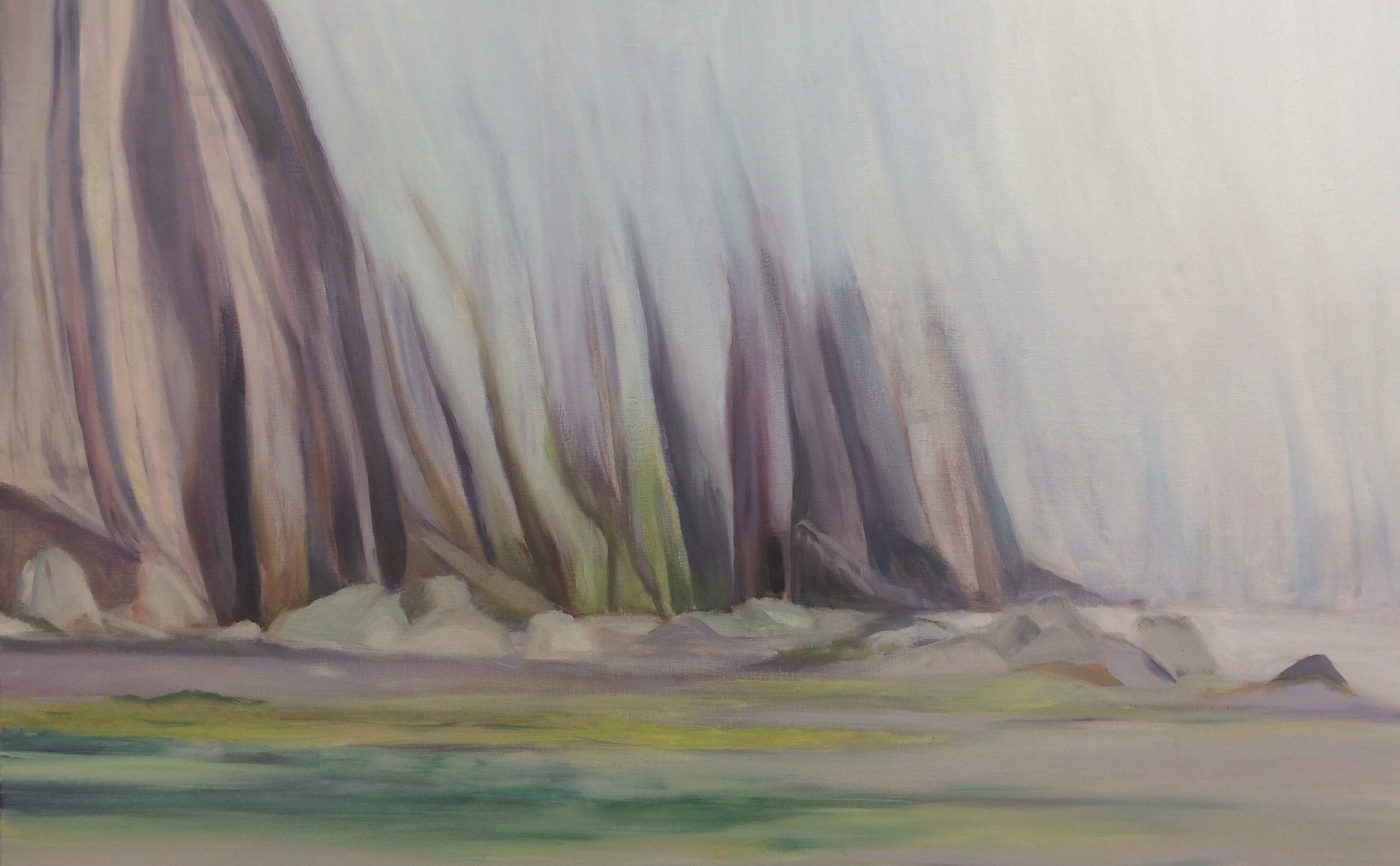 Falaises de Varengeville sous la brume