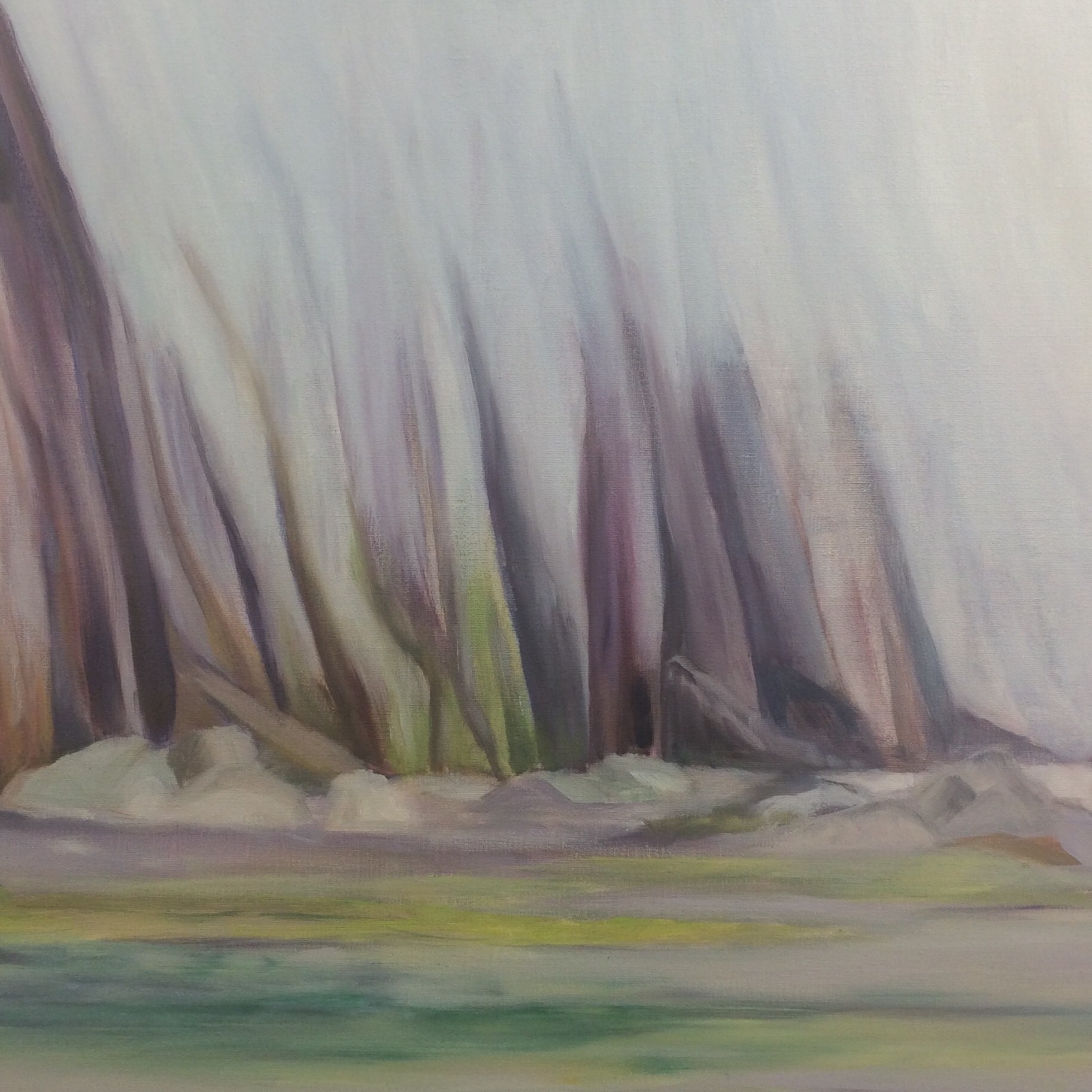 Falaises de Varengeville sous la brume