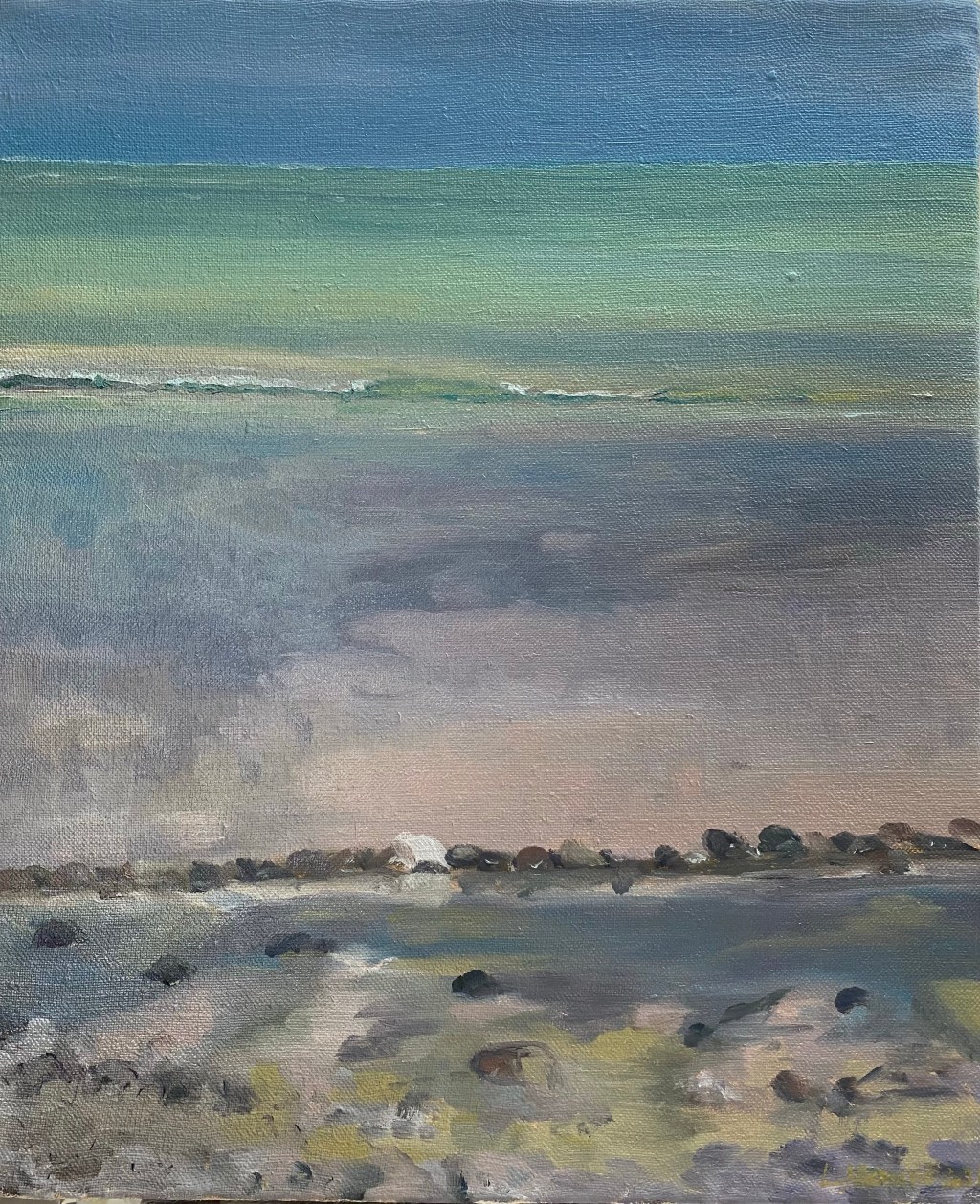 Marée basse à&nbsp;Pourville