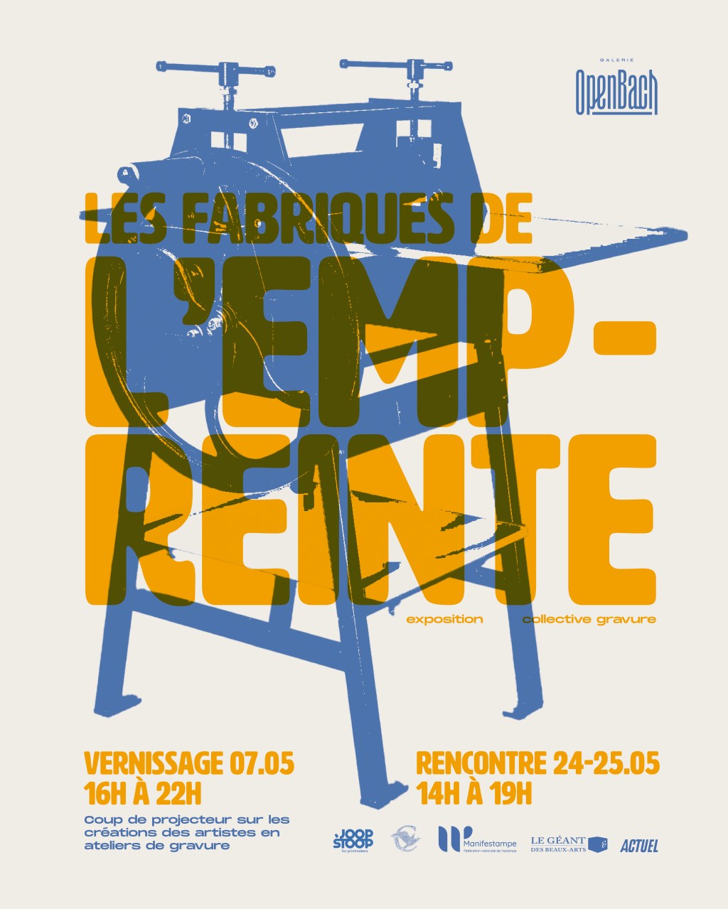 Les Fabriques de l’Empreinte : Événement Collectif de&nbsp;Gravure